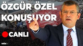 Özgür Özel konuşuyor canlı [upl. by Cammie]