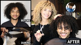 HOW TO STYLE AND DETANGLE 4A CURLY HAIR AND MINIMIZE BREAKAGE  FEATURING SKITZZ [upl. by Thier]