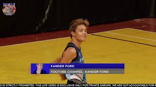 Battle Of The Youtubers  Xander Ford Vs Merck Exhibition Match1v1 BasketBall [upl. by Sefton]