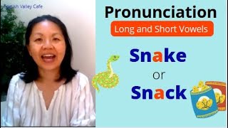 Long amp Short A Sounds Vowel Sounds  Pronunciation Practice [upl. by Fonsie]