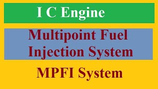 Multi point fuel injection system MPFI System ICEngine GTU Full explanation in hindi [upl. by Glimp92]