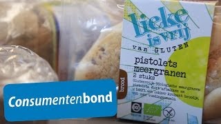 Glutenvrij brood Consumentenbond [upl. by Ahsinak]