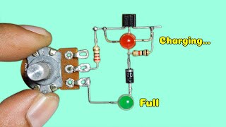 37v Liion Battery Charger With Low amp Full Level Indicator [upl. by Brewster464]