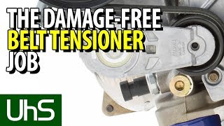 The DamageFree Belt Tensioner Job  Tech Minute [upl. by Eicyal]