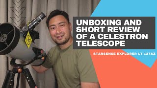 Unboxing dan Review Singkat Teleskop Celestron StarSense Explorer LT 127AZ [upl. by Albie]