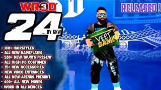 WR3D 2K24 YEET EDITION  wr3d new mod download mediafire link  wr3d mod 2k24 download [upl. by Nnahteb]