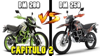 italika dm 200 vs dm 250 ialika  parte 2 [upl. by Ymiaj]