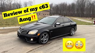 My C63 Amg review [upl. by Adohr]