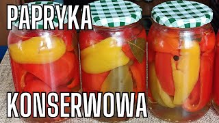 Najlepsza 🌶️Papryka Marynowana 🌶️Prosty Sprawdzony Przepis [upl. by Amapuna522]