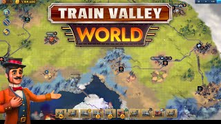 A Simple yet Challenging Tycoon Game Train Valley World [upl. by Ganley538]