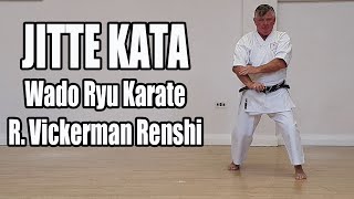 Jitte Kata  Wado Ryu Karate [upl. by Farlee]