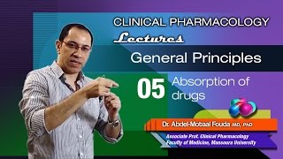 General Principles of Pharmacology Ar  05  Drug absorption and the pKa [upl. by Rucker481]