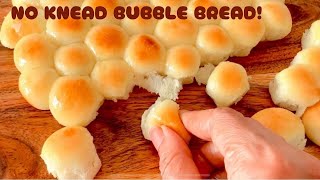 Beginner’s bubble bread without a kneader Secret tip no one told you [upl. by Medrek283]