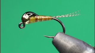 SULFUR PERDIGON  FLY TYING TUTORIAL [upl. by Ailimac238]