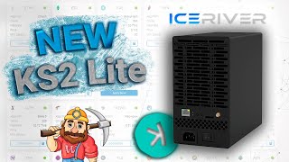 IceRiver KS2 Lite NEW Kaspa Miner Connect ASIC to the Best Pool [upl. by Yentnuoc40]