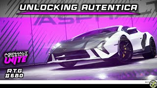 Asphalt Unite  Unlocking Autentica at MAX stars  RTG 680 [upl. by Airotnahs256]