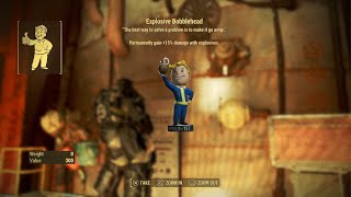 How to Find Explosive Bobblehead Location Saugus Ironworks Fallout 4 [upl. by Heymann]