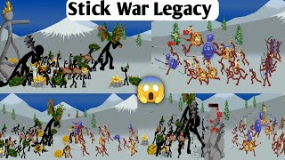 50 Vs 30 Army Fight in Stick War Legacy 🤑 ।। stick war legacy।। stickwarlegacy [upl. by Annahsal]