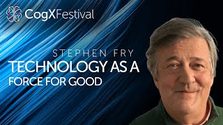 Stephen Fry on How to use AI as a force for good  CogX Festival 2023 [upl. by Tay599]