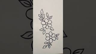 How to draw whorls of flower easily  youtube paintparadise shortsfeed [upl. by Kellene]