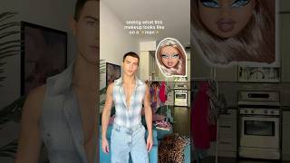 “straight guy” turns himself into a bratz doll😱 [upl. by Tierney]