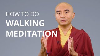 How to do Walking Meditation with Yongey Mingyur Rinpoche [upl. by Kubis]