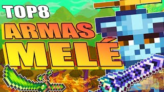 LAS MEJORES ESPADAS EN TERRARIA  TOP 8 LAS MEJORES ARMAS MELÉ TERRARIA 144 [upl. by Delano]