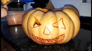 How to Make Halloween Pumpkins Kif tħaffer qaraħamra [upl. by Gillmore]