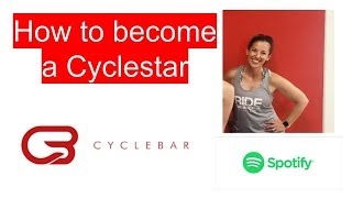 How to become a Cyclebar Instructor  My Cyclestar Journey [upl. by Adniuqal]