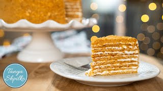 Король Новогодних Тортов  нежнейший МЕДОВИК с Карамелью  quotMedovikquot  incredible honey Cake [upl. by Molton]