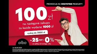 AGATA  100 zł na następne zakupy za każdy wydany 1000 albo do 25 rat 0 i do końca roku nie płacisz [upl. by Auhoj]