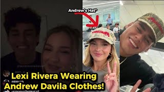 Lexi Rivera Caught Wearing Andrew Davilas Clothes 💞😱 landrew [upl. by Danais]