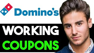 FIND WORKING COUPON CODES FOR DOMINOS PIZZA 2024 FULL GUIDE [upl. by Pufahl]