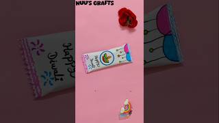 DIY Diwali Gift Making Idea Diwali Chocolate Paper Candy Making Idea shorts youtubeshorts diwali [upl. by Annaili296]