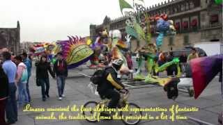 Alebrijes en el Zócalo Alebrijes Parade Mexico City Downtown [upl. by Harwin338]