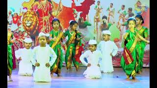 Gav jagvat aali vasudevachi swari by little ones of SrKgquotEk Bharat Shreshth Bharatquot 2024 [upl. by Karoline]