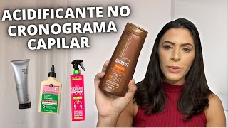 COMO USAR ACIDIFICANTE NO CRONOGRAMA CAPILAR  MELHORES DICAS  Larisse Gama [upl. by Kila237]