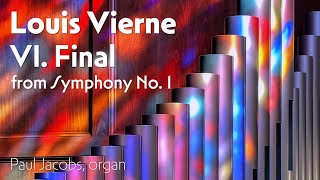 VIERNE Final Symphony No 1 excerpt  Paul Jacobs at St Michaels Abbey Silverado CA [upl. by Cheke]