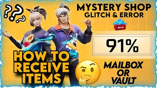 FREE FIRE MYSTERY SHOP  MYSTERY SHOP GLITCH ITEMS PURCHASED NOT RECEIVED  NEW MYSTERY SHOP [upl. by Losse639]