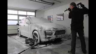 Detailing Car  Porsche Cayenne GTS [upl. by Vins449]