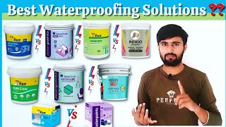 Best Waterproofing Solutions For Walls  Types Of Waterproofing Solutions  Damp Wall Treatment [upl. by Ennyl]