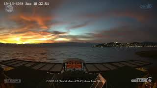 13102024  C2023 A3 Tsuchinshan–ATLAS timelapse from Ohrid Ohrid Info by 2S comet ohrid live [upl. by Hewe]