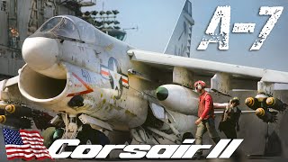 A7 Corsair II The American subsonic light attack aircraft by LingTemcoVought  Upscaled Video [upl. by Ahsienaj]