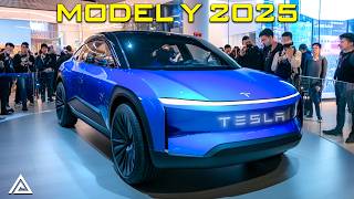 Elon Musk Reveals Tesla Model Y 2025 INSANE Interior Everything You Need To Know HERE [upl. by Eiramanig]