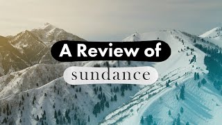 A Review of Sundance Ski Resort [upl. by Ymled623]