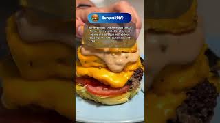 Burgers USA shorts food burger comfortfood foodie grill cheeseburger toppings [upl. by Aika]