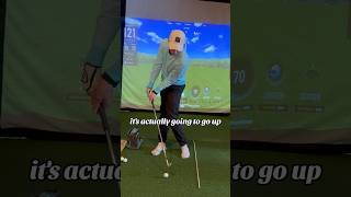 Golf Compression Drill ⛳️ golftips golf shorts [upl. by Ahsinelg]