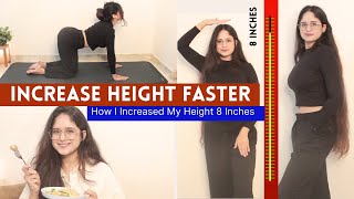 How I Increase My Height 8 Inches naturally My Full Height Increase Journey Exercise amp Diet Plan [upl. by Doreen]