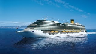 Costa Diadema Neues Kreuzfahrtschiff auf dem Weg zur Taufe [upl. by Esekram74]