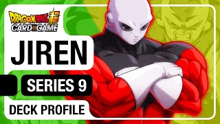 Jiren Deck Profile Series 9  Dragon Ball Super Card Game [upl. by Trbor565]